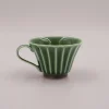 Mors Dags Gave|Krus Og Kopper (kaffe Og Te)^SERAMIKKU Grøn blomsterkop