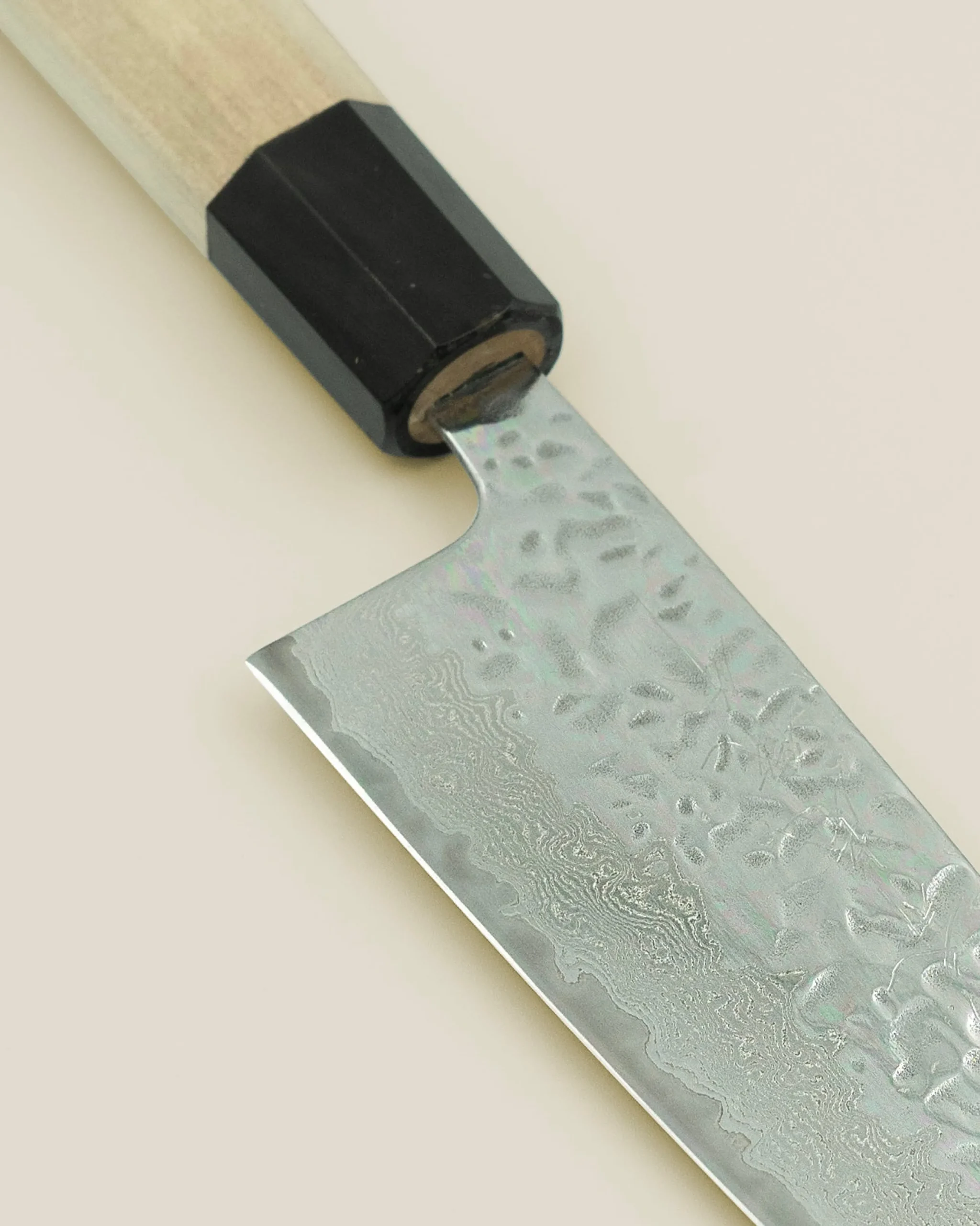 Bryllupsgave|Magnolia/bøffelhorn^SERAMIKKU Gyuto kniv | 21 cm | Magnolia