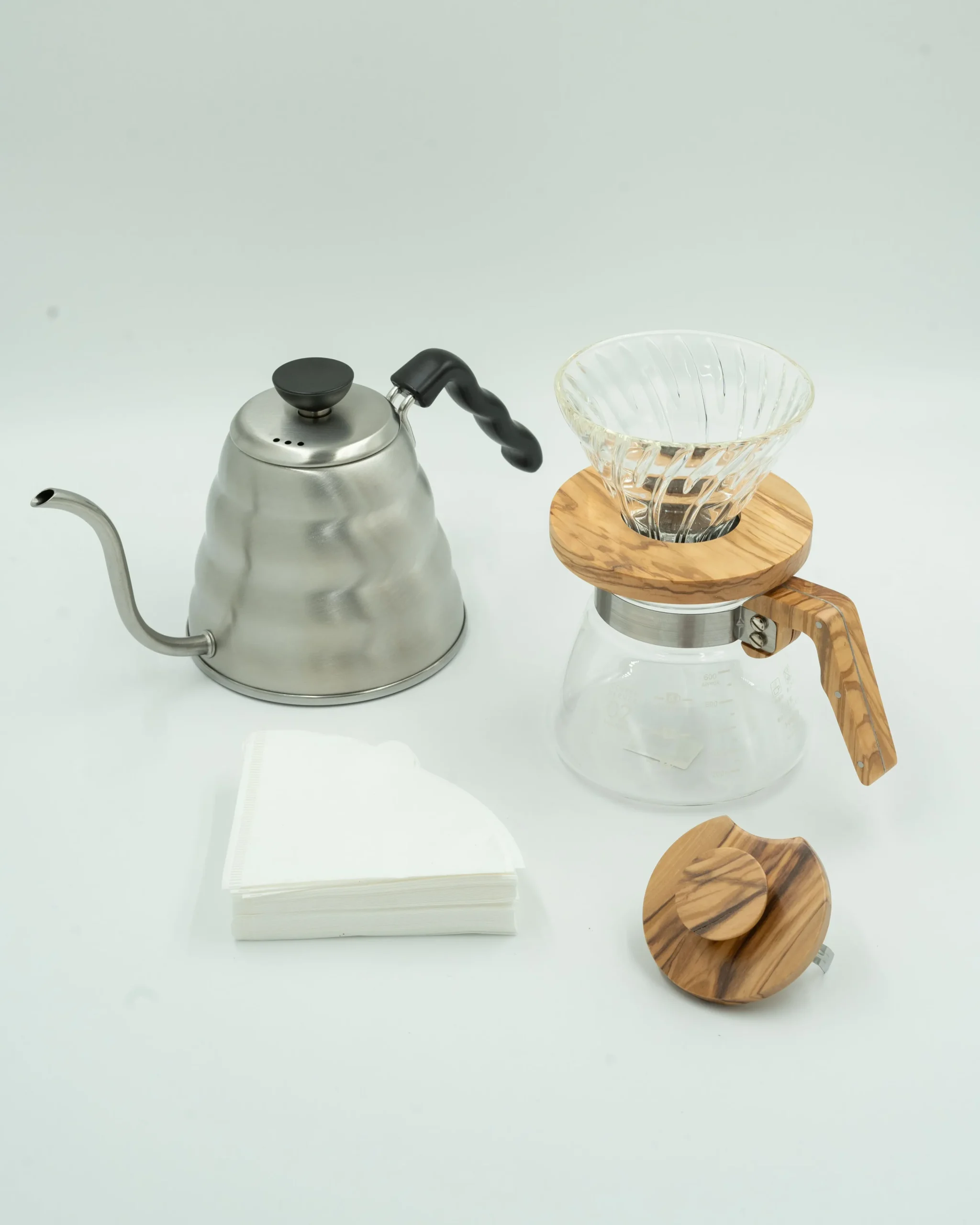 Te- Og Kaffesæt|Bryllupsgave^SERAMIKKU Hario Slow Brew (Oliven)