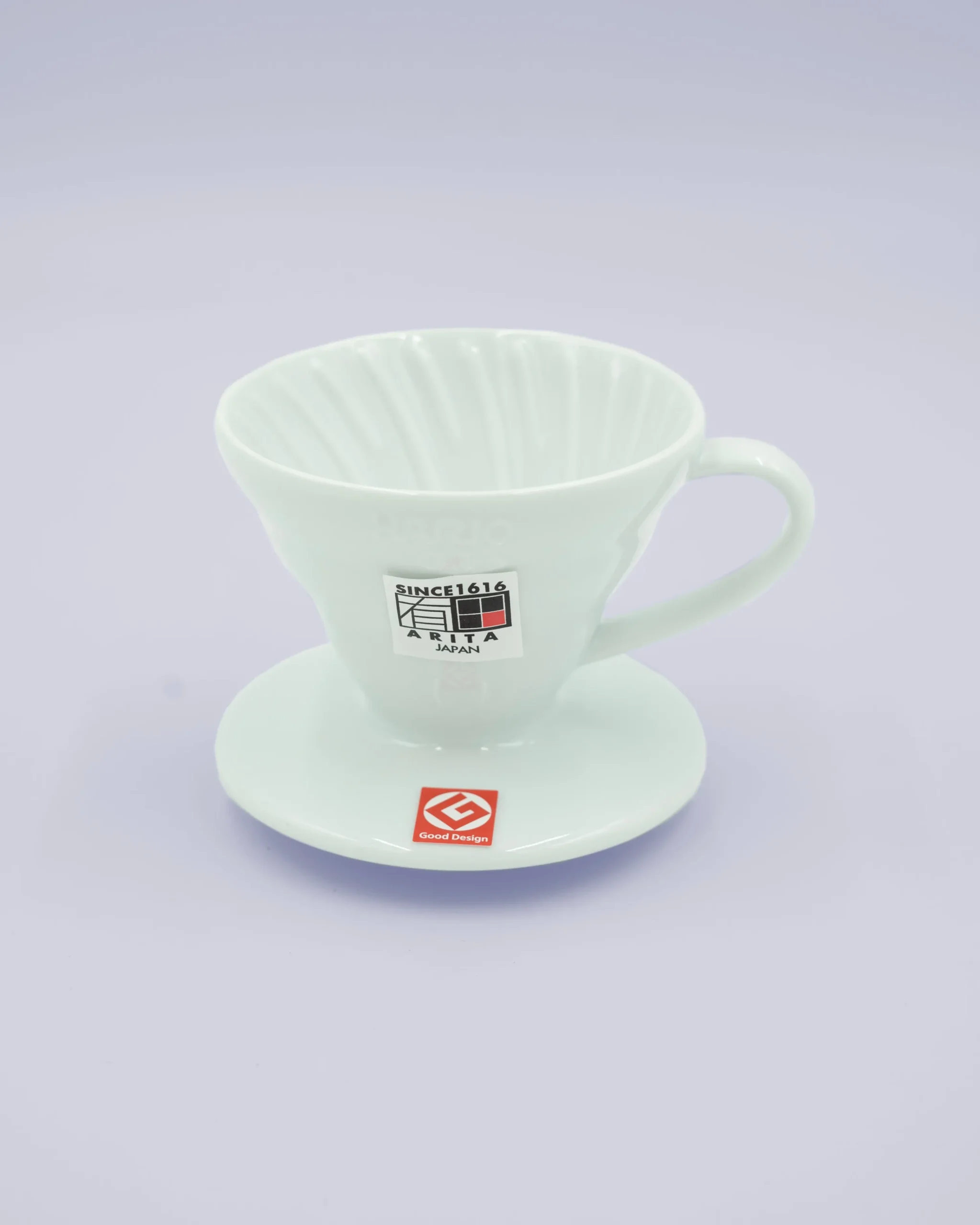 V60 Kaffetragte|Diverse (spisepinde, Holdere, Skeer)^SERAMIKKU Hario tragt i hvid porcelæn (01)