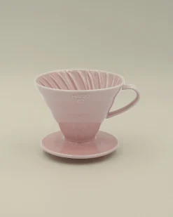 Barselsgave|V60 Kaffetragte^SERAMIKKU Hario tragt i rosa porcelæn (02)