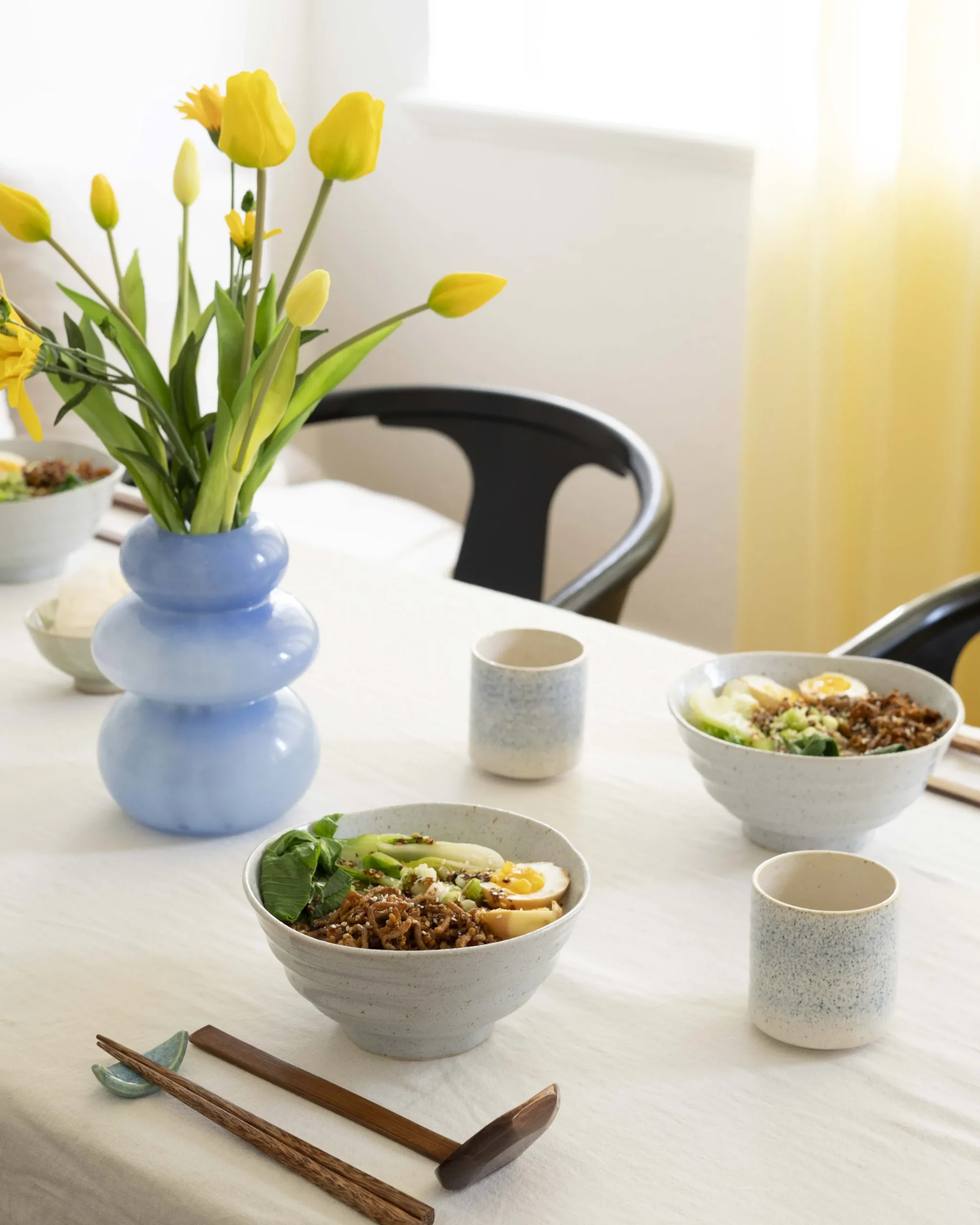 Diverse (spisepinde, Holdere, Skeer)^SERAMIKKU Håndlavet ramen-ske