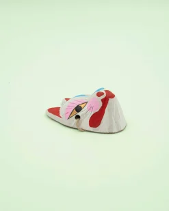 Pyntegenstande^SERAMIKKU Japansk maske (Kitsune)