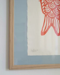 Fars Dags Gave|Bryllupsgave^SERAMIKKU Koinobori (linoleumstryk)