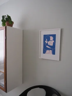 Linoleumstryk|Taishō - Designplakater^SERAMIKKU Krammet (linoleumstryk)