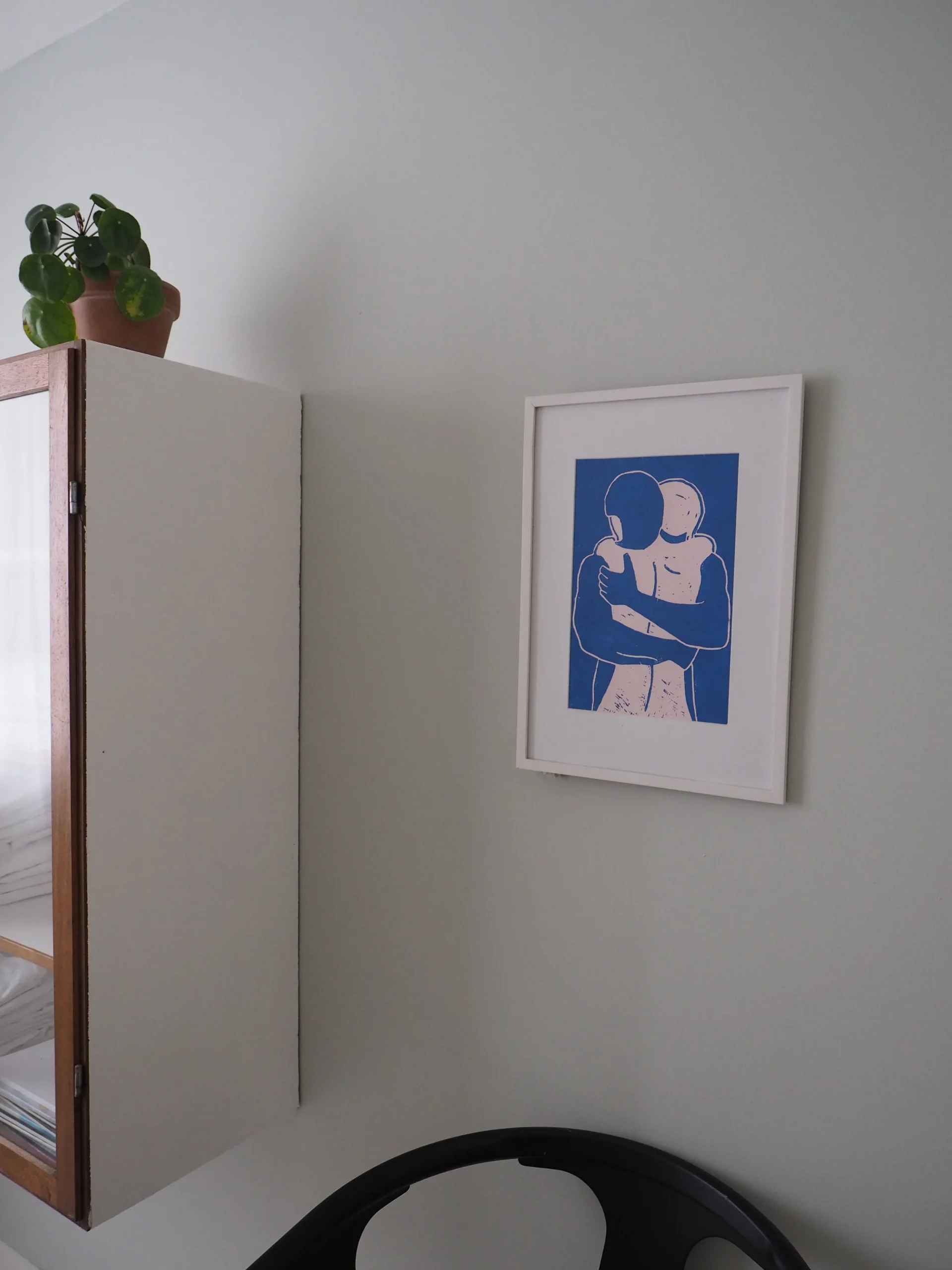 Linoleumstryk|Taishō - Designplakater^SERAMIKKU Krammet (linoleumstryk)