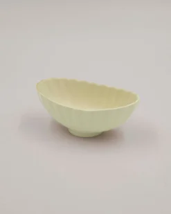 Mellem Skåle (matcha, Ris, Morgenmad)^SERAMIKKU Lille aflang beige skål