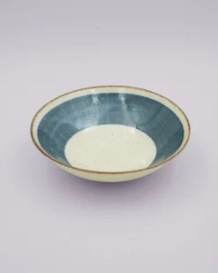 Tallerkener (kage, Frokost, Middag)^SERAMIKKU Lille, dyb tallerken med blåt mønster
