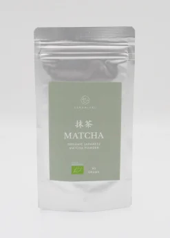 Te- Og Kaffesæt|Keramiksæt^SERAMIKKU Matchasæt med sandfarvet skål - med matcha