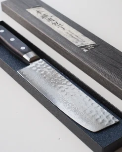 Sort Skaft^SERAMIKKU Nakiri kniv | 16,5 cm | Sort