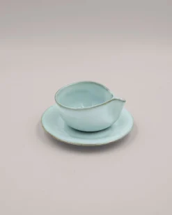 Krus Og Kopper (kaffe Og Te)^SERAMIKKU Organisk lyseblå kop