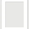 Hvid Passepartout^SERAMIKKU Passepartout - hvid