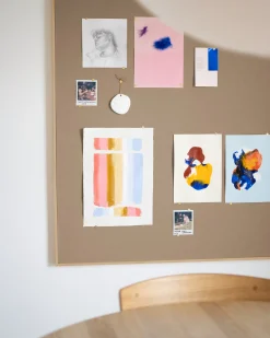 Brun 'chairo'|Opslagstavler 100x120^SERAMIKKU Pinbōdo opslagstavle - Chairo/Brun - 100x120