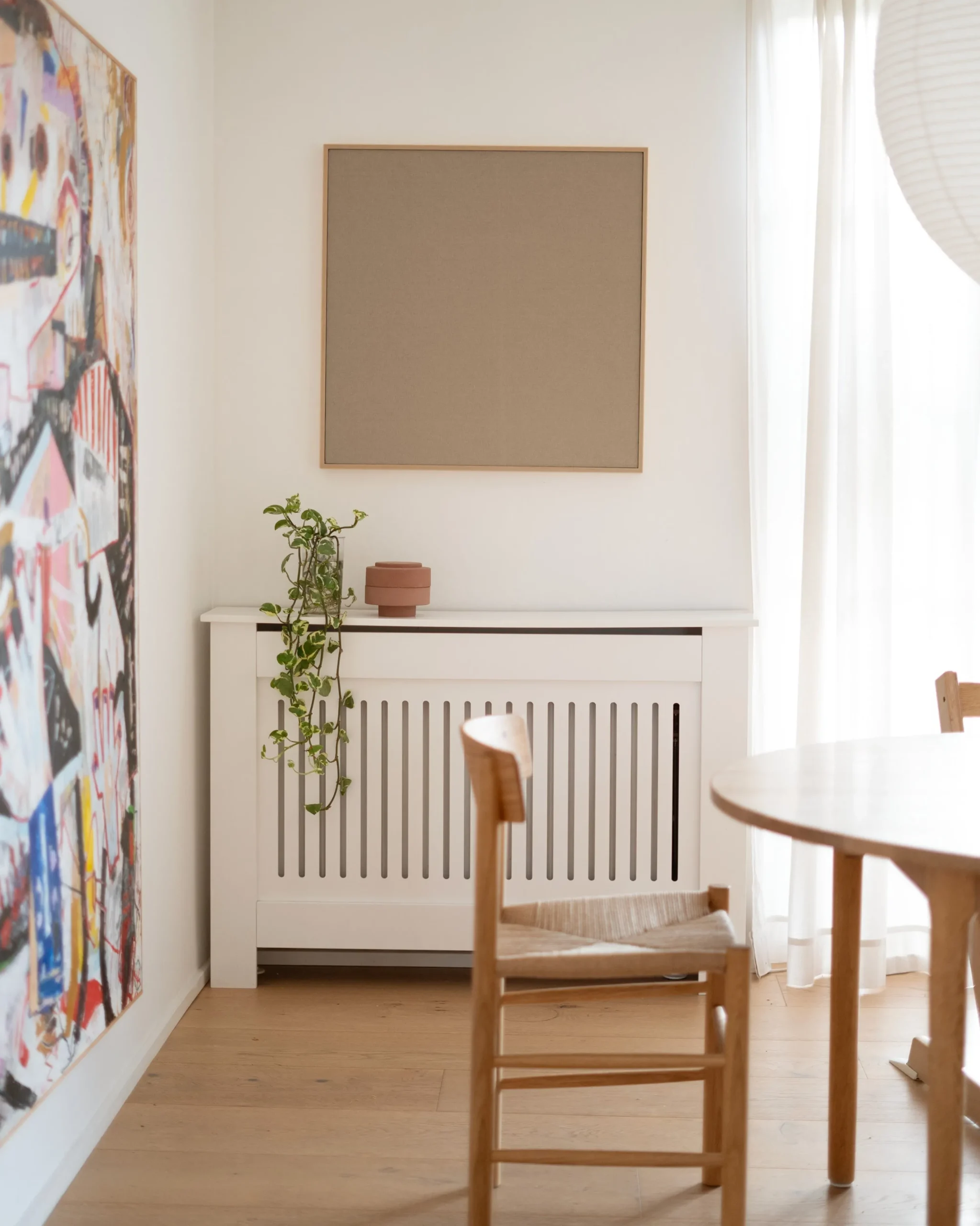 Brun 'chairo'|Opslagstavler 70x70^SERAMIKKU Pinbōdo opslagstavle - Chairo/Brun - 70x70