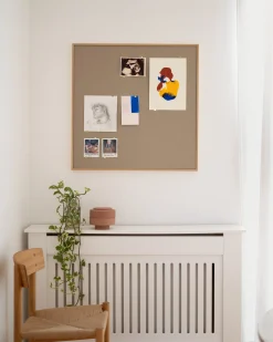 Brun 'chairo'|Opslagstavler 70x70^SERAMIKKU Pinbōdo opslagstavle - Chairo/Brun - 70x70