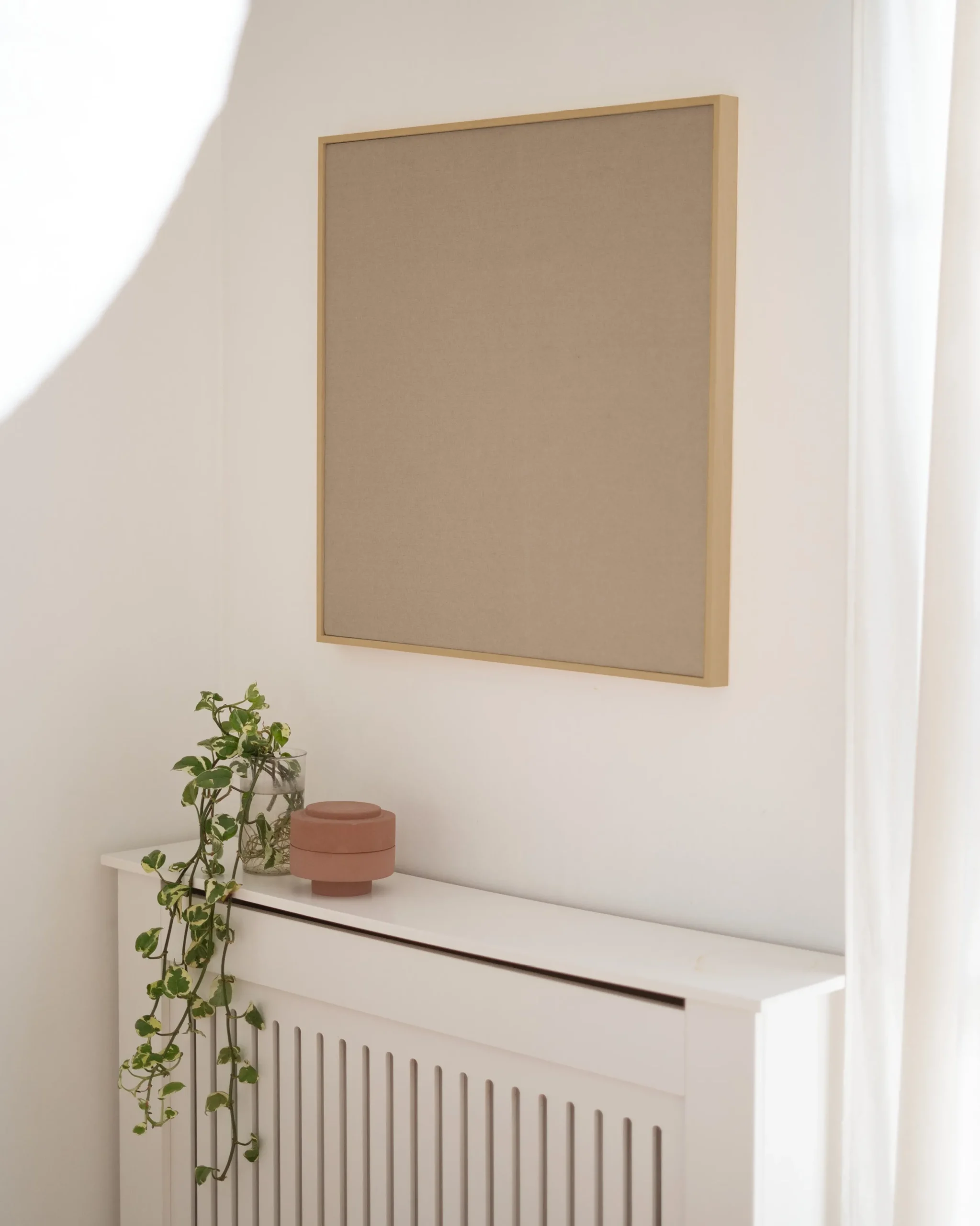 Brun 'chairo'|Opslagstavler 70x70^SERAMIKKU Pinbōdo opslagstavle - Chairo/Brun - 70x70