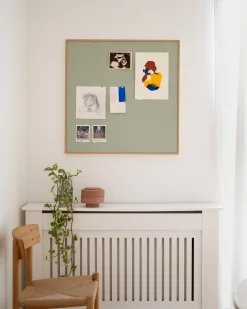 Bryllupsgave|Opslagstavler 70x70^SERAMIKKU Pinbōdo opslagstavle - Midori/grøn - 70x70