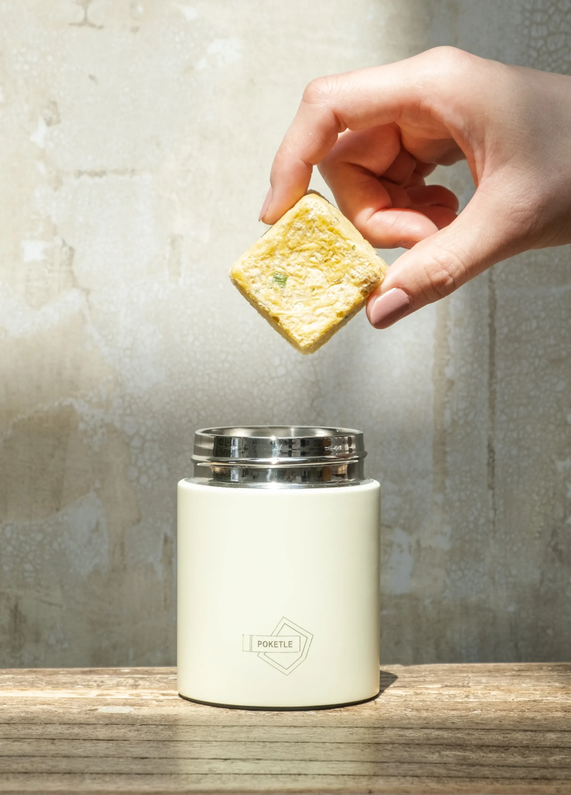 Barselsgave|Poketle - Termoflasker^SERAMIKKU Poketle +4 termoflaske beige