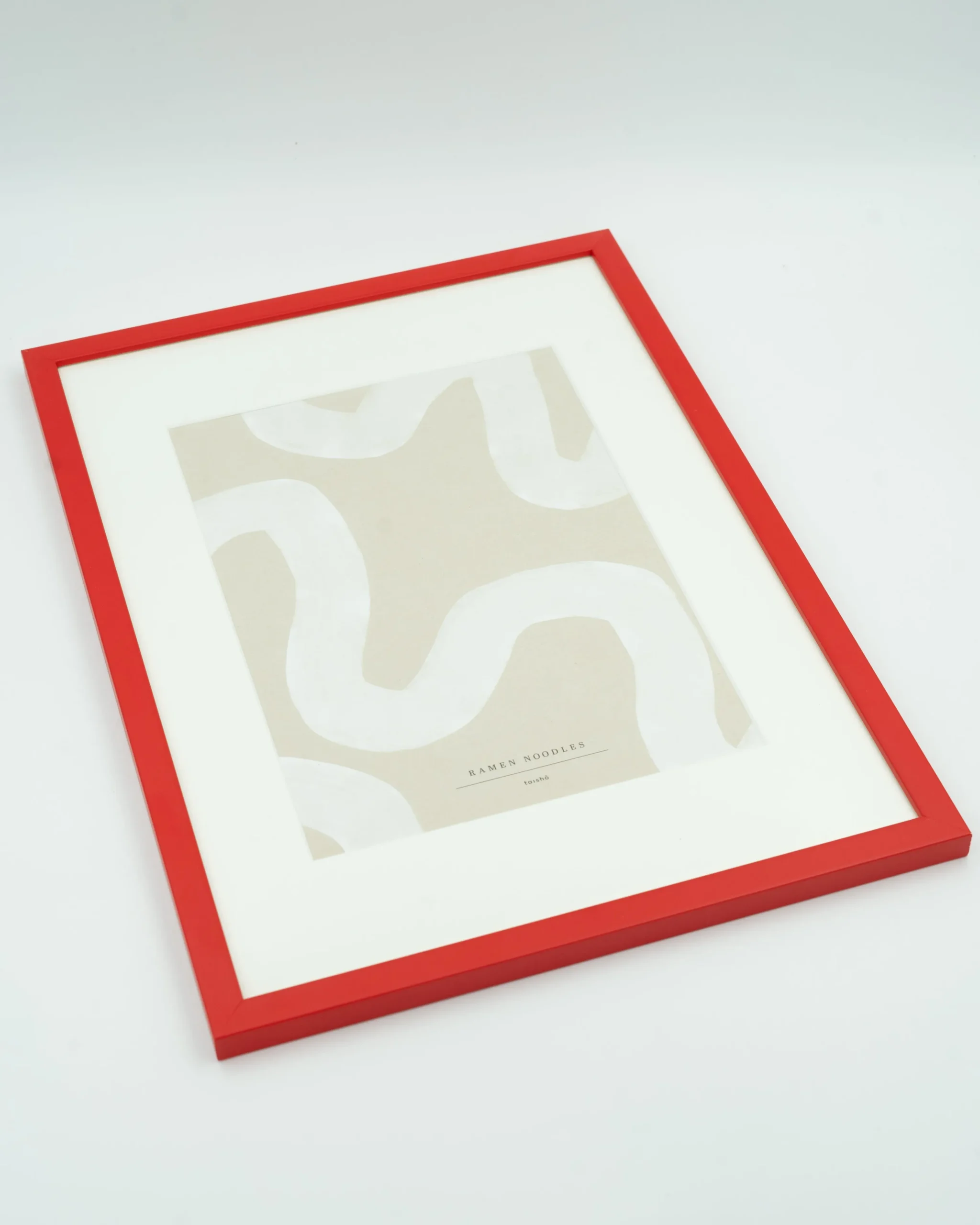 Bestsellere|Taishō - Designplakater^SERAMIKKU Ramen noodles (close up)