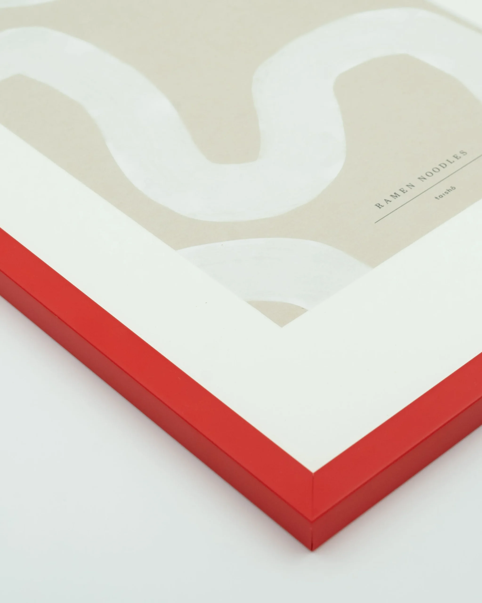 Bestsellere|Taishō - Designplakater^SERAMIKKU Ramen noodles (close up)