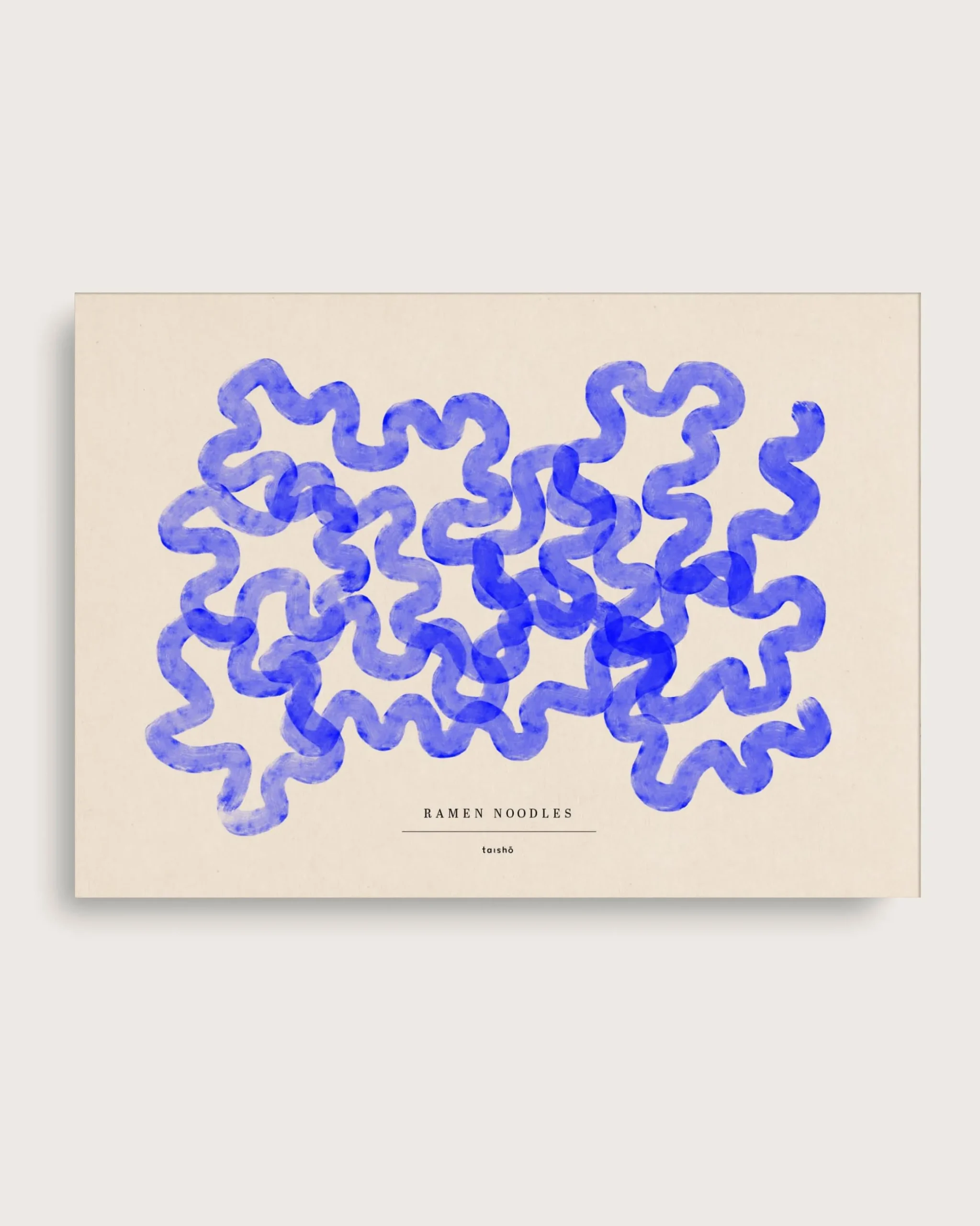 Bestsellere|Taishō - Designplakater^SERAMIKKU Ramen noodles (horizontal)