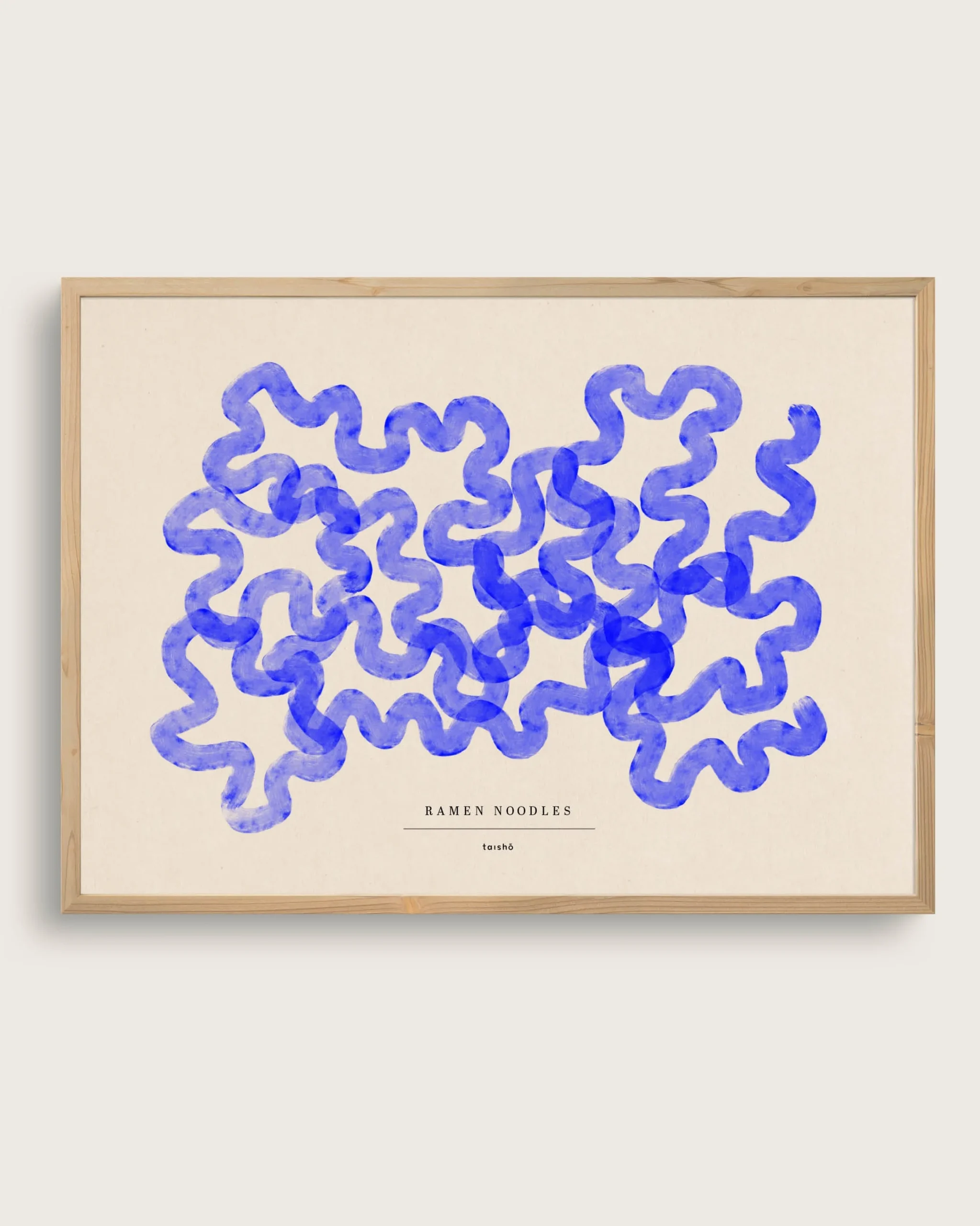 Bestsellere|Taishō - Designplakater^SERAMIKKU Ramen noodles (horizontal)