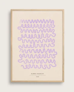 Bestsellere|Taishō - Designplakater^SERAMIKKU Ramen noodles (organized)
