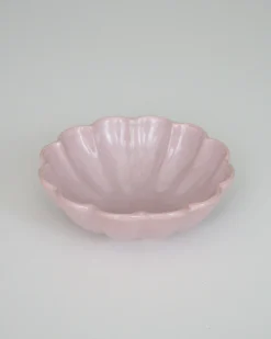 Mellem Skåle (matcha, Ris, Morgenmad)^SERAMIKKU Rosa blomsterskål