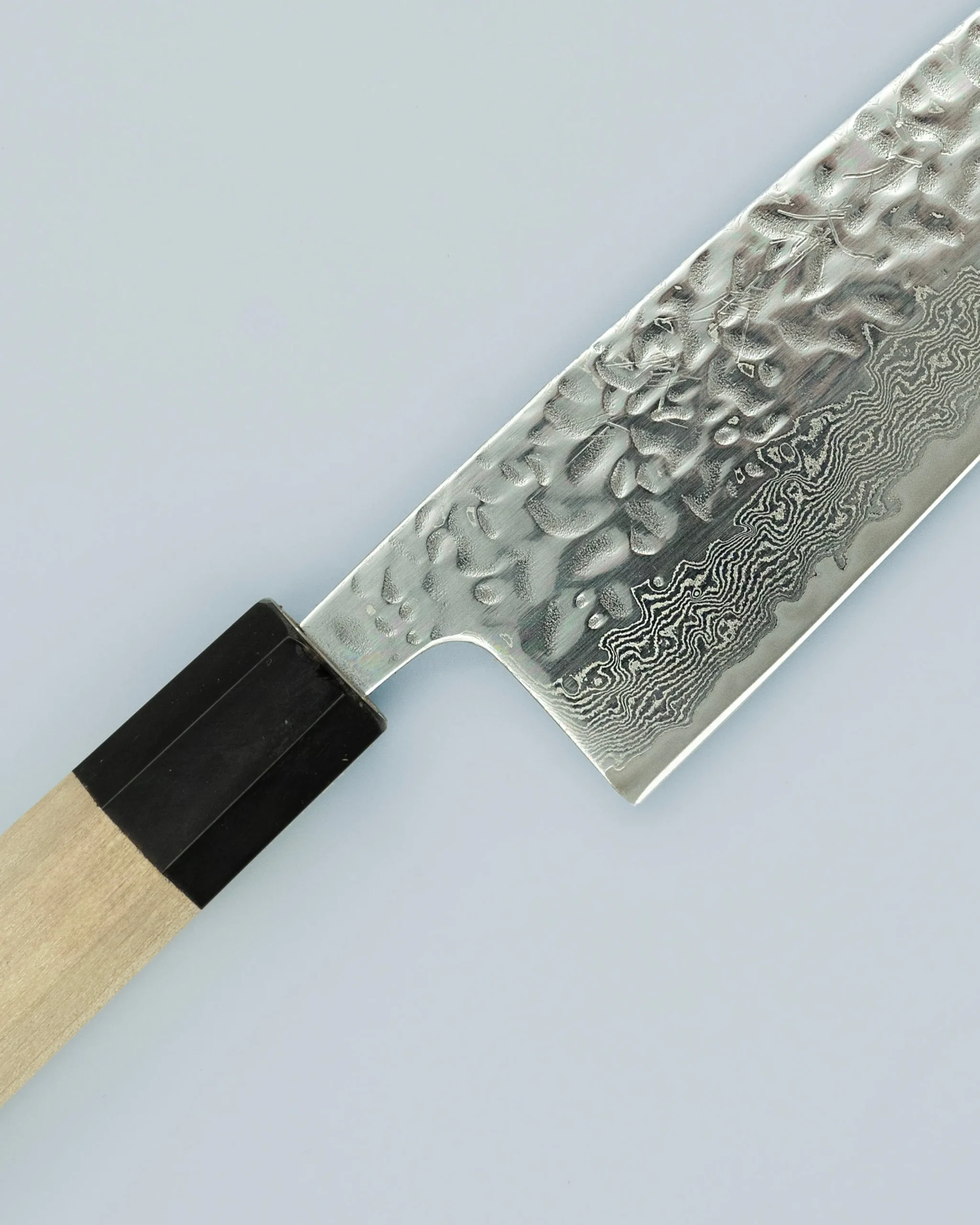 Bryllupsgave|Magnolia/bøffelhorn^SERAMIKKU Santoku kniv | 16,5 cm | Magnolia