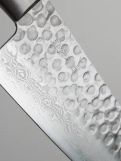 Sort Skaft^SERAMIKKU Santoku kniv | 18 cm | Sort