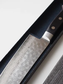 Sort Skaft^SERAMIKKU Santoku kniv | 18 cm | Sort