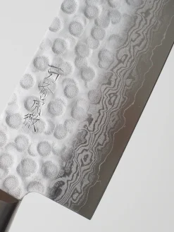 Sort Skaft^SERAMIKKU Santoku kniv | 18 cm | Sort