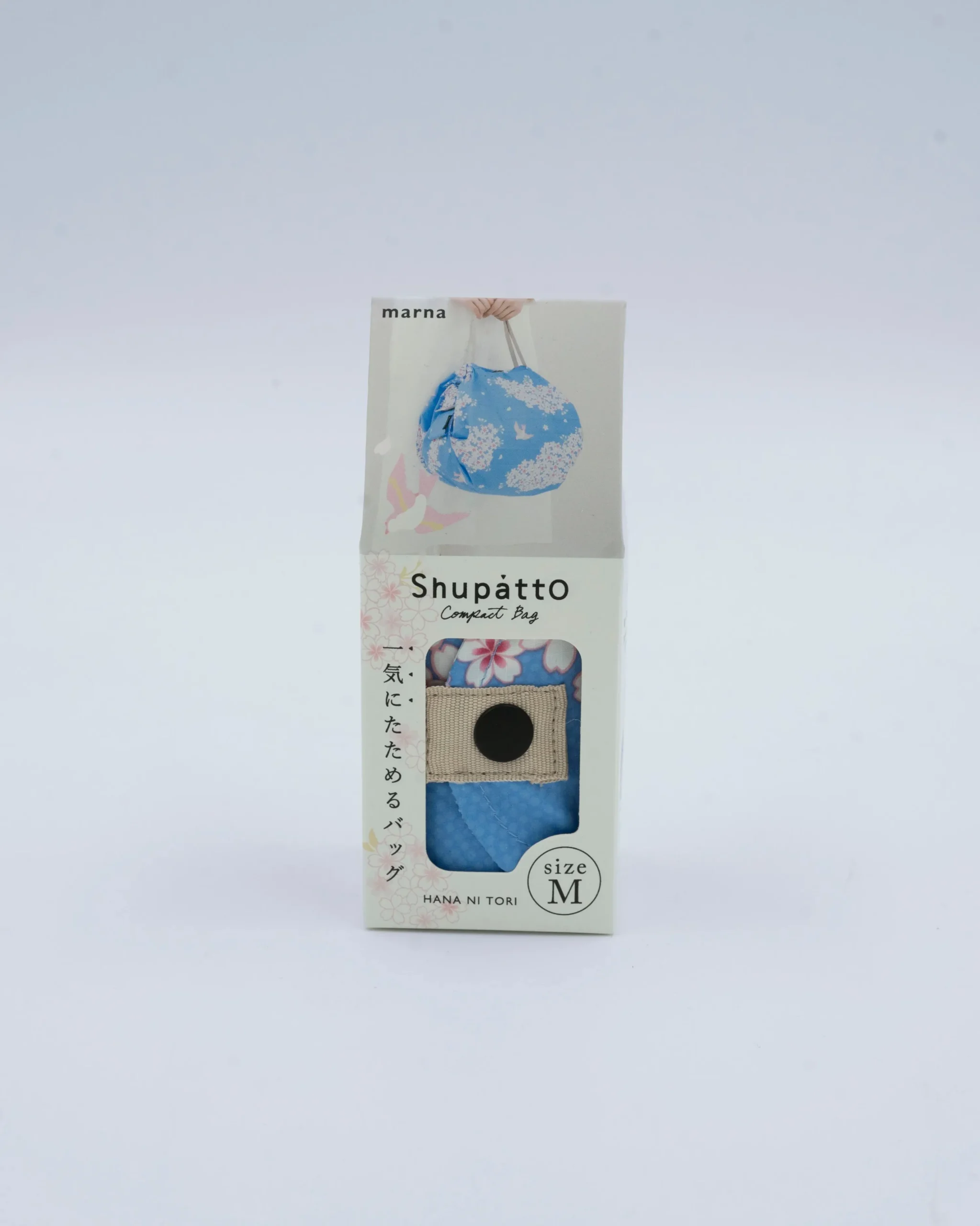 Shupatto - Foldbar Taske^SERAMIKKU Shupatto Compact Bag M (HANA NI TORI)