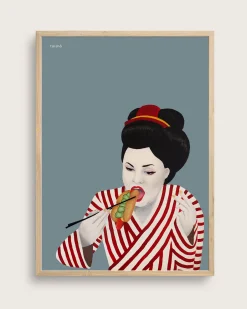 Bestsellere|Taishō - Designplakater^SERAMIKKU Sulten Geisha