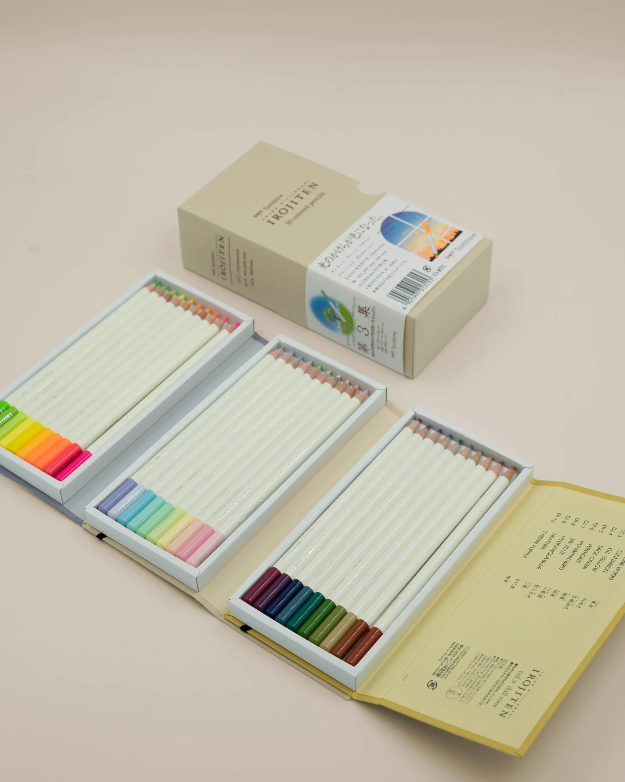 Diy, Krea Og Stationary^SERAMIKKU Tombow Irojiten Seascape (#3) - farveblyantsæt 30 stk.