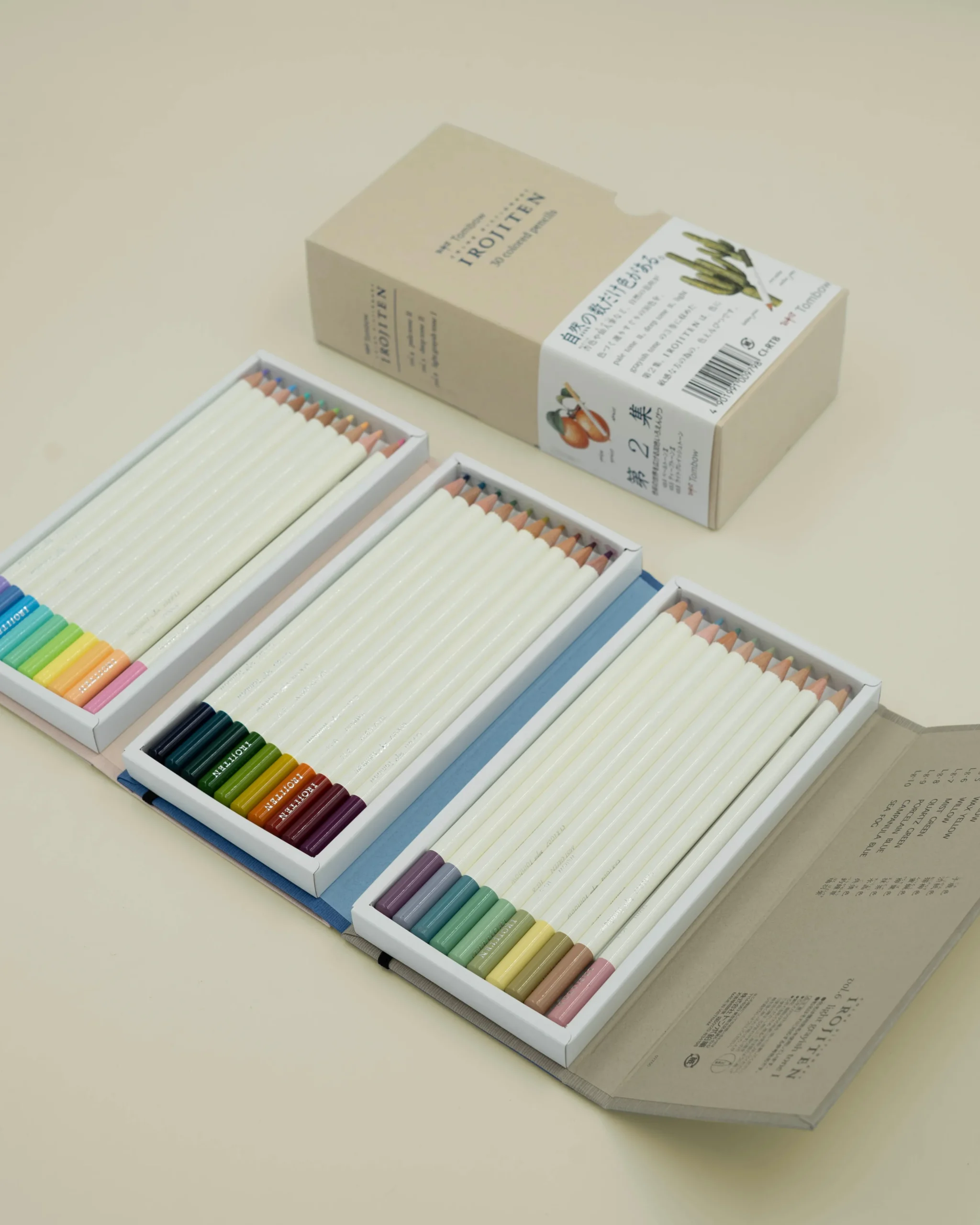Diy, Krea Og Stationary^SERAMIKKU Tombow Irojiten Woodlands (#2)- farveblyantsæt 30 stk.