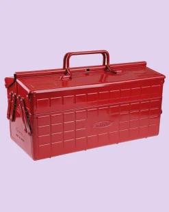 Toyo Opbevaringskasser^SERAMIKKU TOYO Toolbox ST350 (rød)