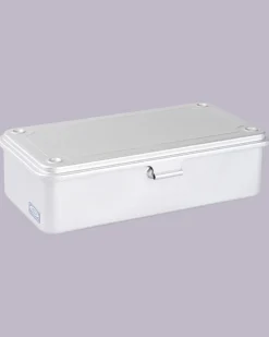 Toyo Opbevaringskasser^SERAMIKKU TOYO Toolbox T190 (sølv)