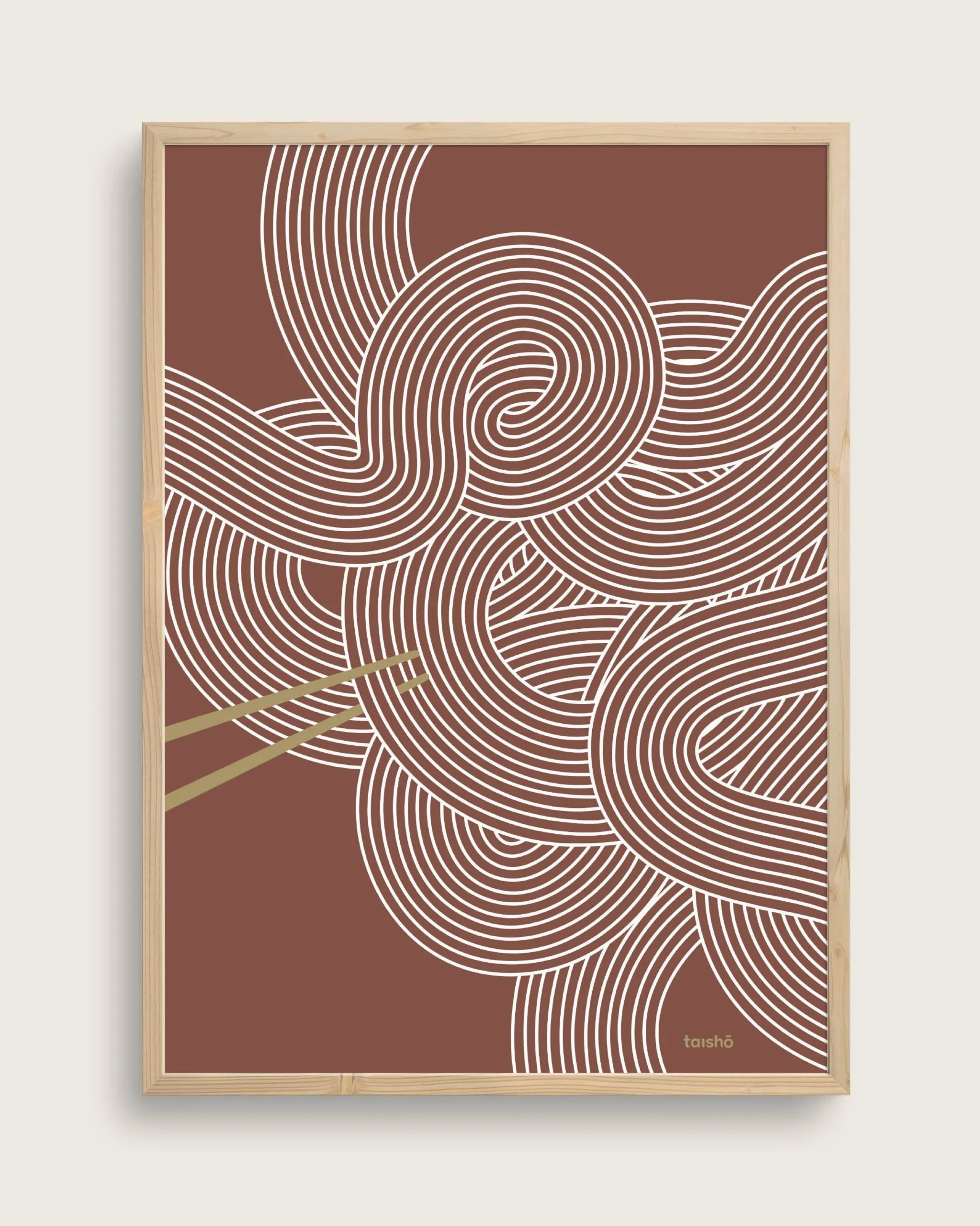 Bestsellere|Taishō - Designplakater^SERAMIKKU Udon #1
